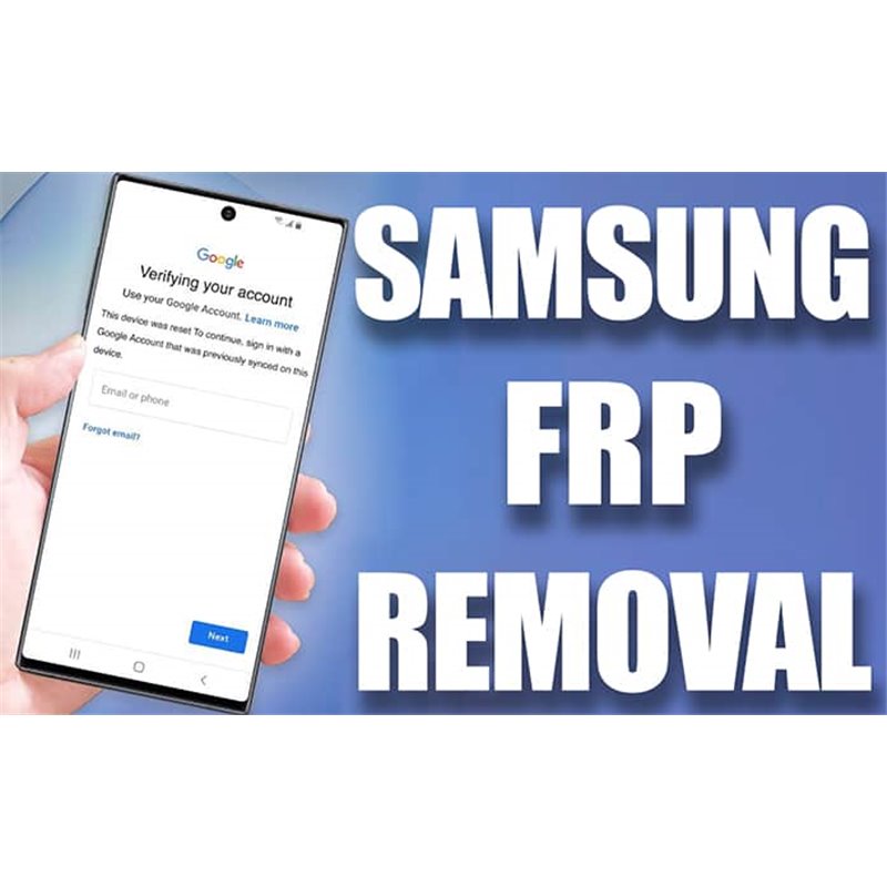 Remove Google account / FRP on Samsung phones